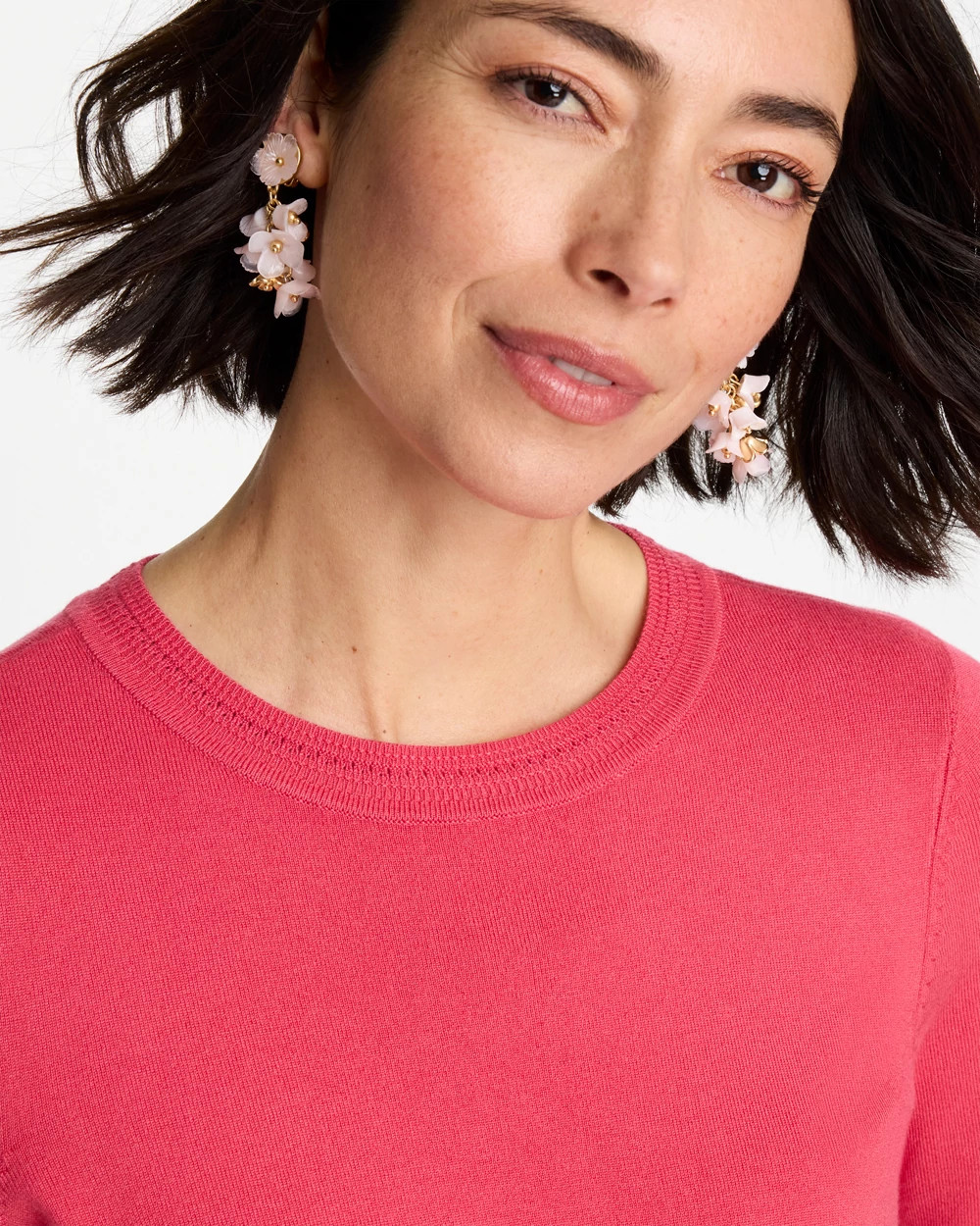 Ella Crewneck Pullover Sweater