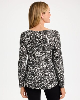 Ella Bateau Pullover Sweater click to view larger image.