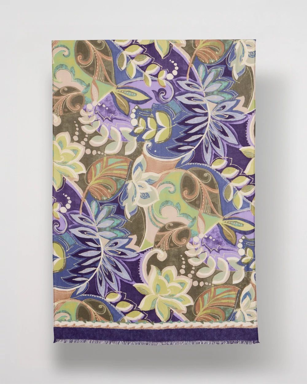 Printed Oblong Scarf click to view larger image.
