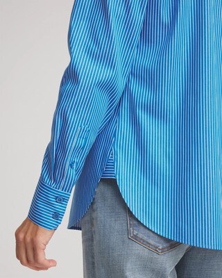 No Iron™ Classic Striped Shirt click to view larger image.