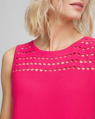 Cutout Sweater Tank click to view larger image.