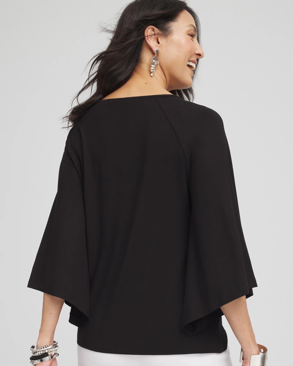 Touch of Cool™ Angel-Sleeved Blouse