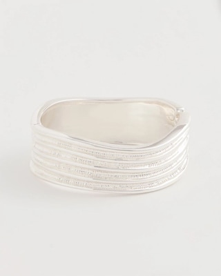 Silvertone Cuff Bracelet