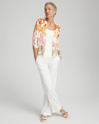 Summer Romance Ombre Orchid Short Cardigan