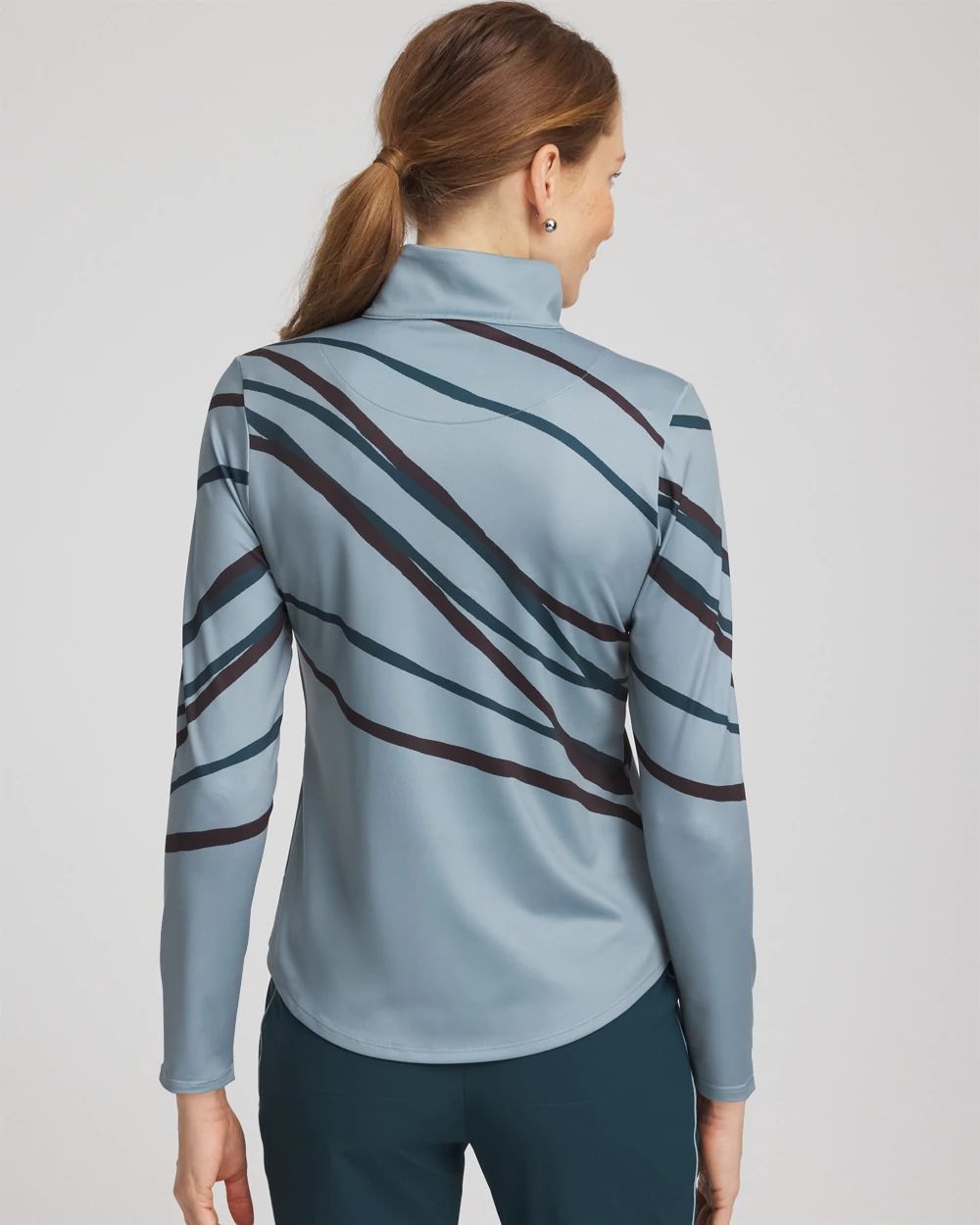 Zenergy® UPF Morocco Zip-Front Pullover click to view larger image.