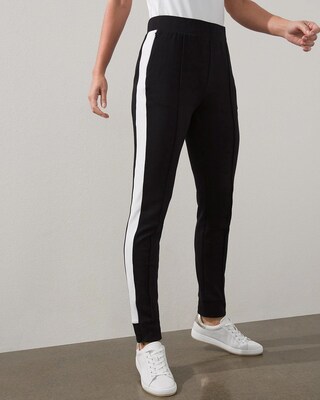 Zenergy Scuba Contrast Ankle Pants