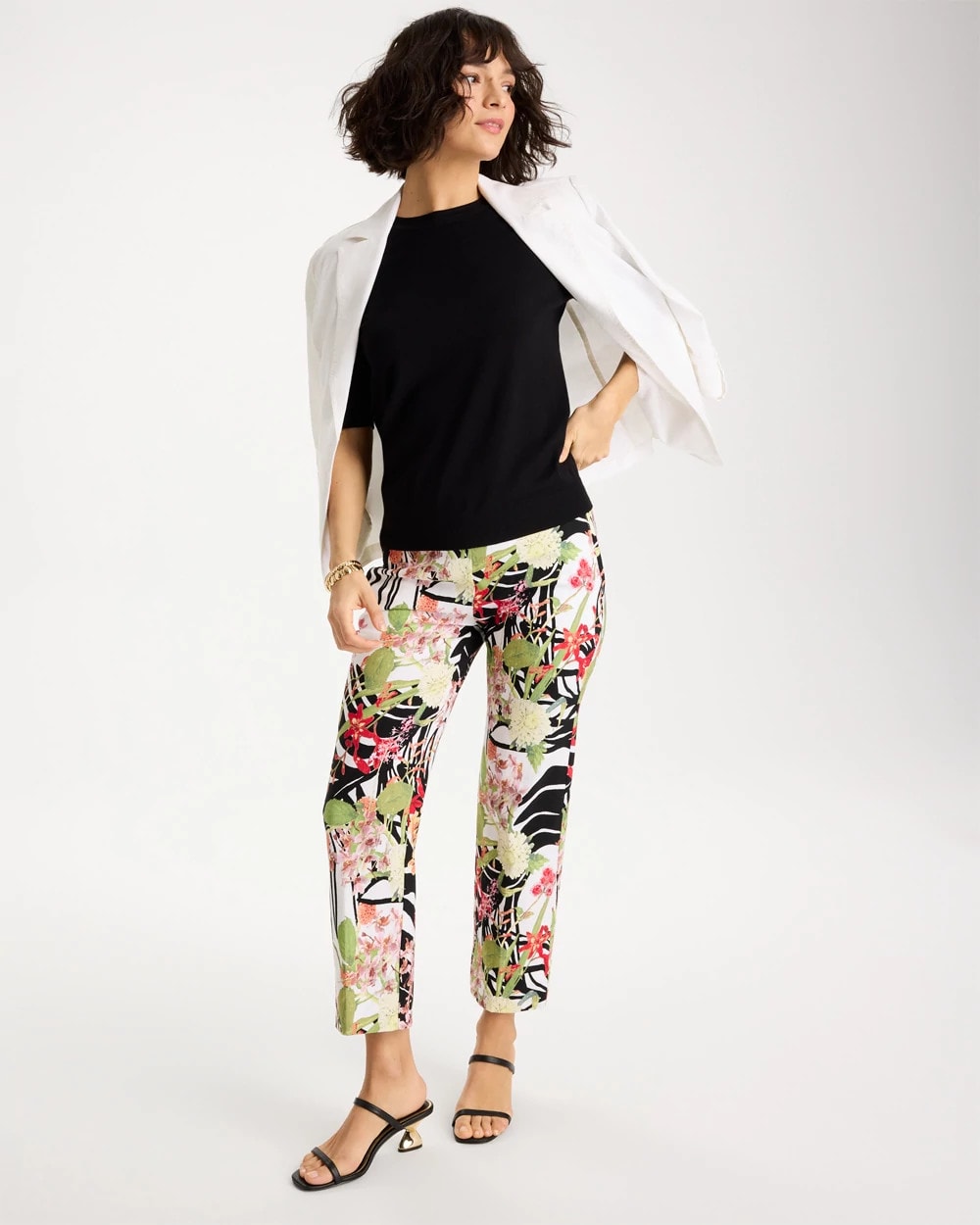 Tropical Nights Brigitte™ Straight Crop Pant