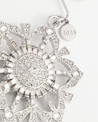 Snowflake Rhinestone Ornament