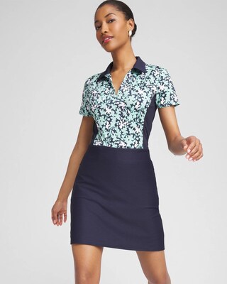 Zenergy® UPF Foliage Golf Top click to view larger image.