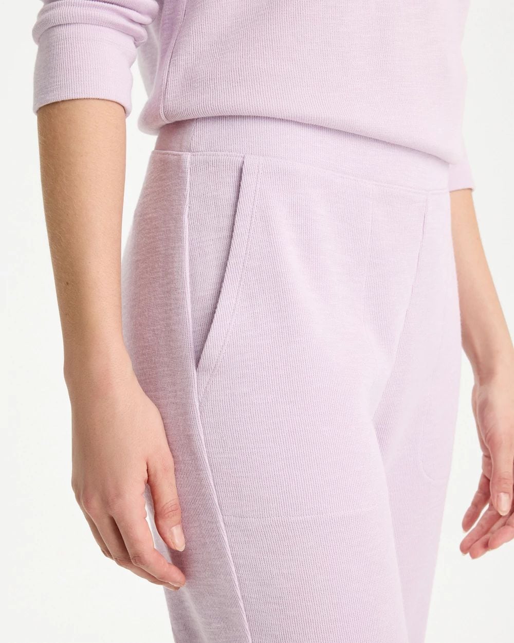 Zenergy® Beach Slub Cropped Pants click to view larger image.