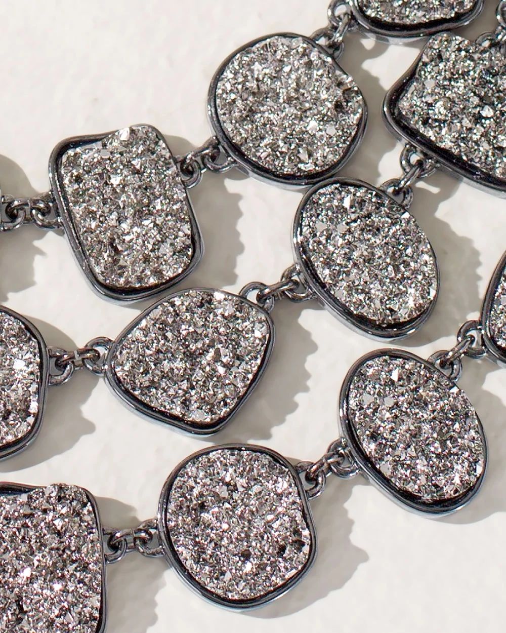 Glitz Short Multi-Strand Necklace