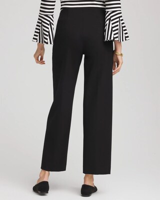 Juliet Slim Wide-Leg Cropped Pants click to view larger image.