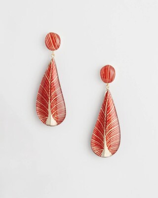 Resin Drop Earrings
