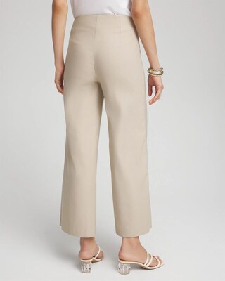 Black Label™ Wide Leg Cropped Pants click to view larger image.