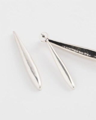 No Droop® Linear Drop Earrings