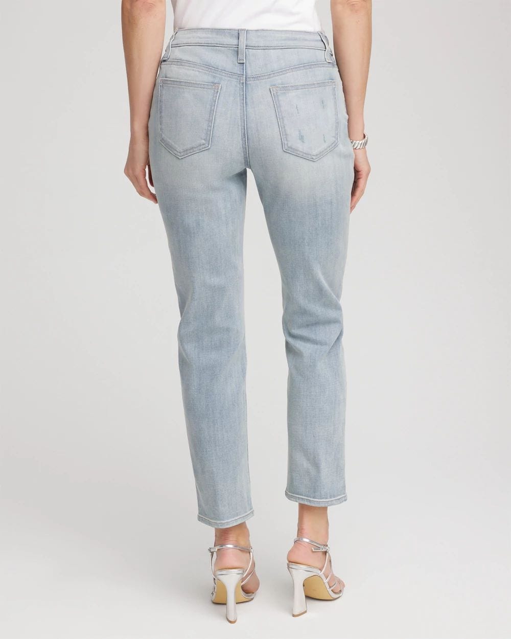 Girlfriend Slim Cropped Jeans