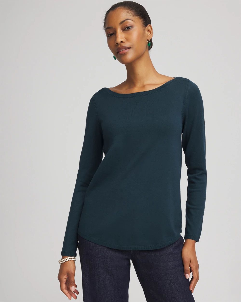 Ella Boatneck Sweater