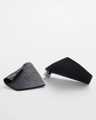 Leather Drop Earrings