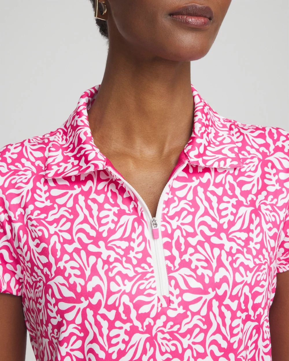 Zenergy® UPF Reef Cap Sleeve Polo