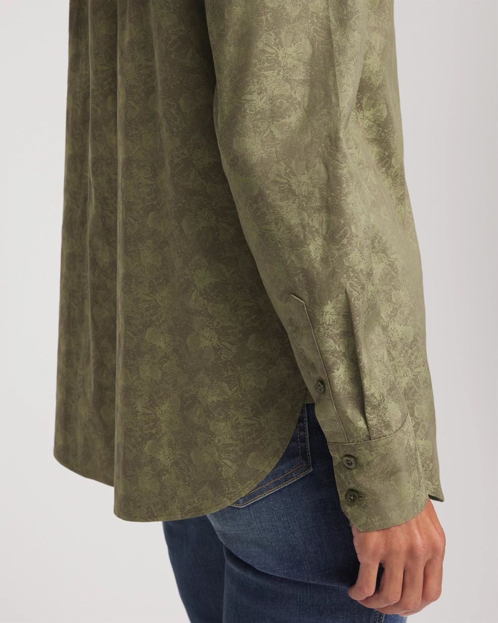 No Iron™ Jacquard Shirt