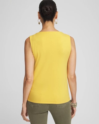 Contour Cotton™ Square Neck Tank click to view larger image.