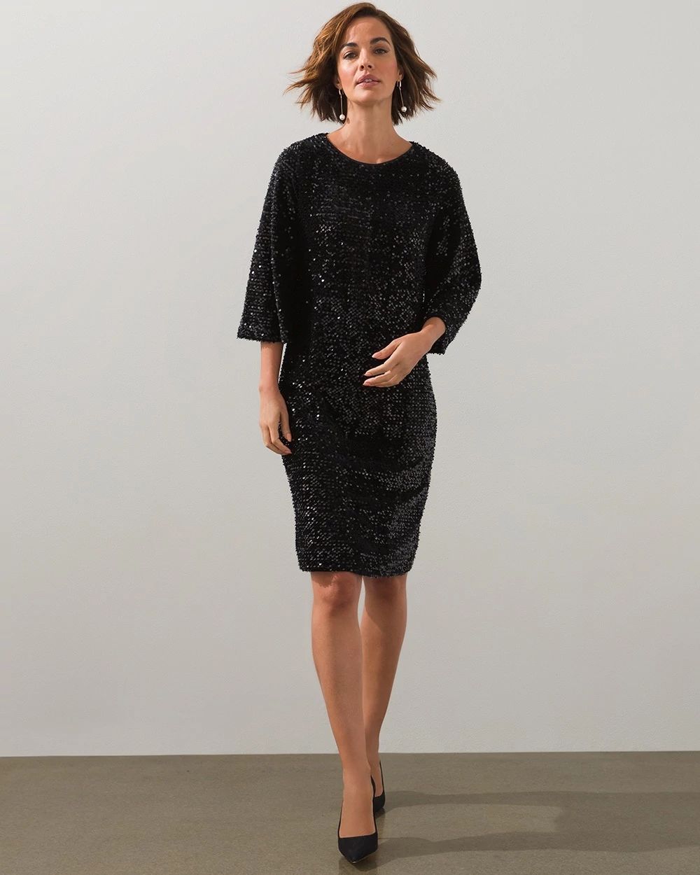 Velvet Sequin Dress