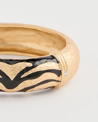 Tiger Hinge Cuff Bracelet click to view larger image.