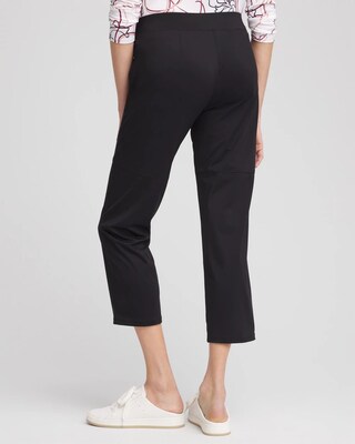 Zenergy® Seam Detail Cropped Pants click to view larger image.