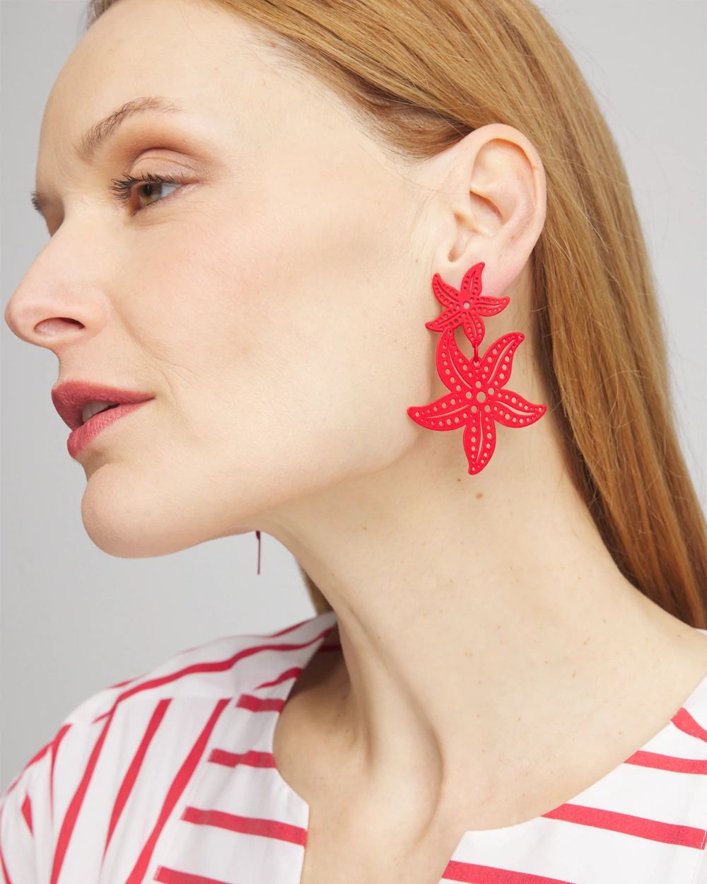 No Droop® Starfish Earrings