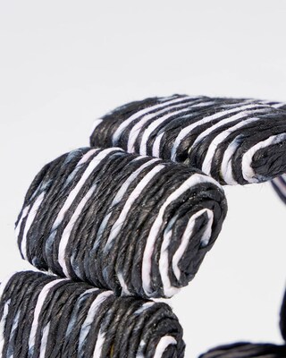 Black & White Stretch Bracelet