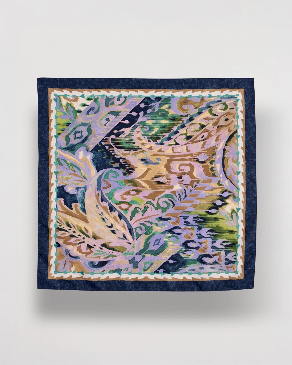 Woven Printed Square Scarf
