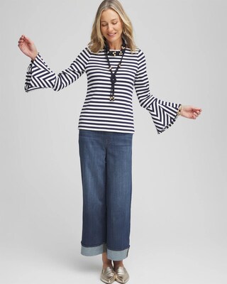 Flare Sleeved Top click to view larger image.
