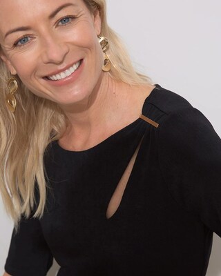 Travelers Keyhole Detail Top