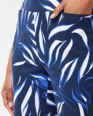 Brigitte Foliage Print Shorts