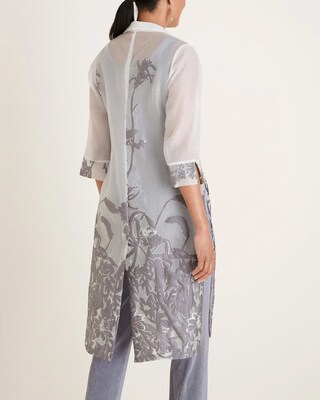 Travelers Collection Jacquard Duster Jacket