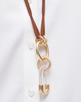 Neutral Pendant Necklace