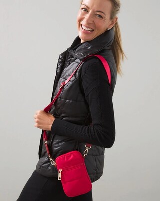 Red Crossbody Phone Case Bag