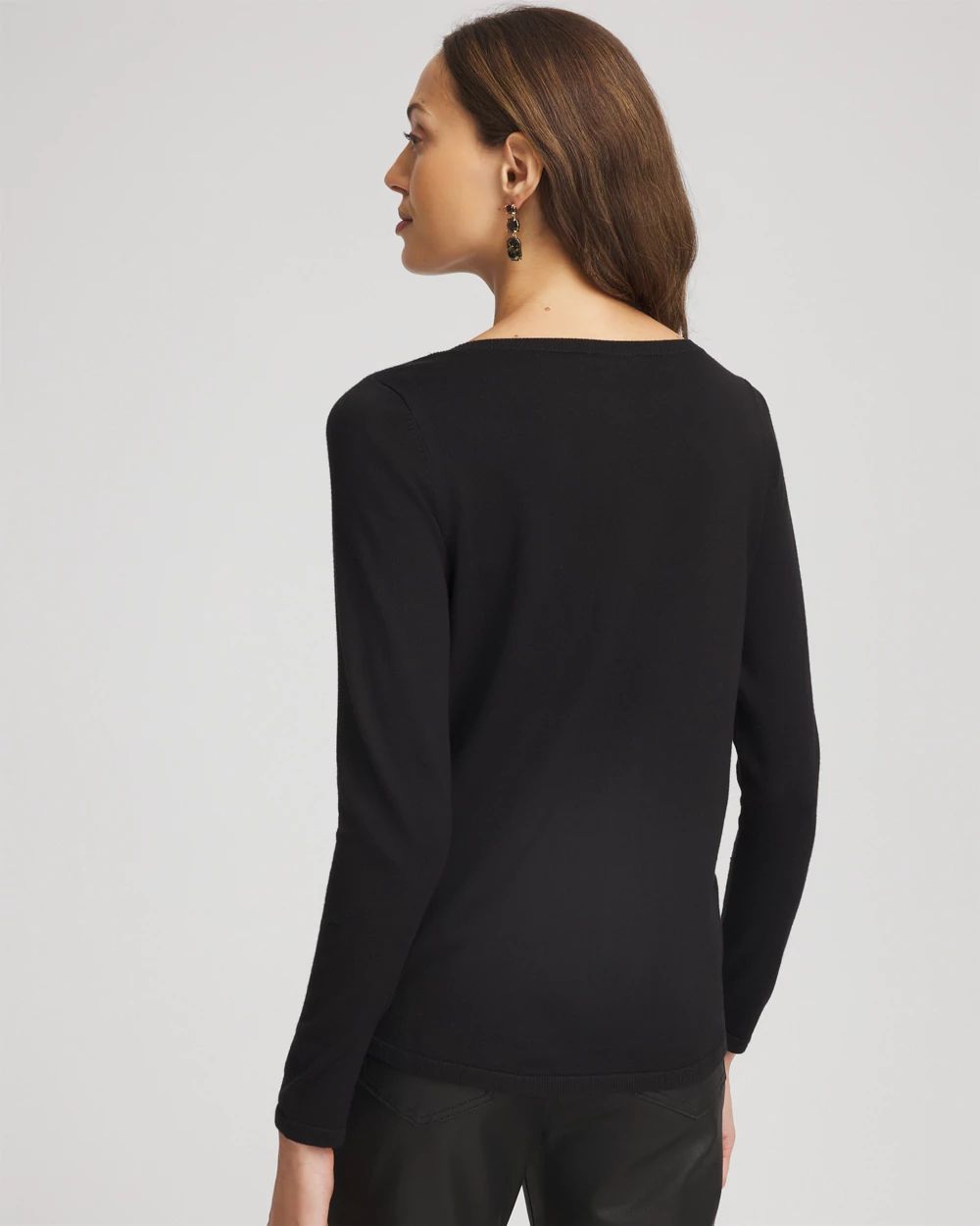 Ella Ribbed-Bateau Pullover Sweater