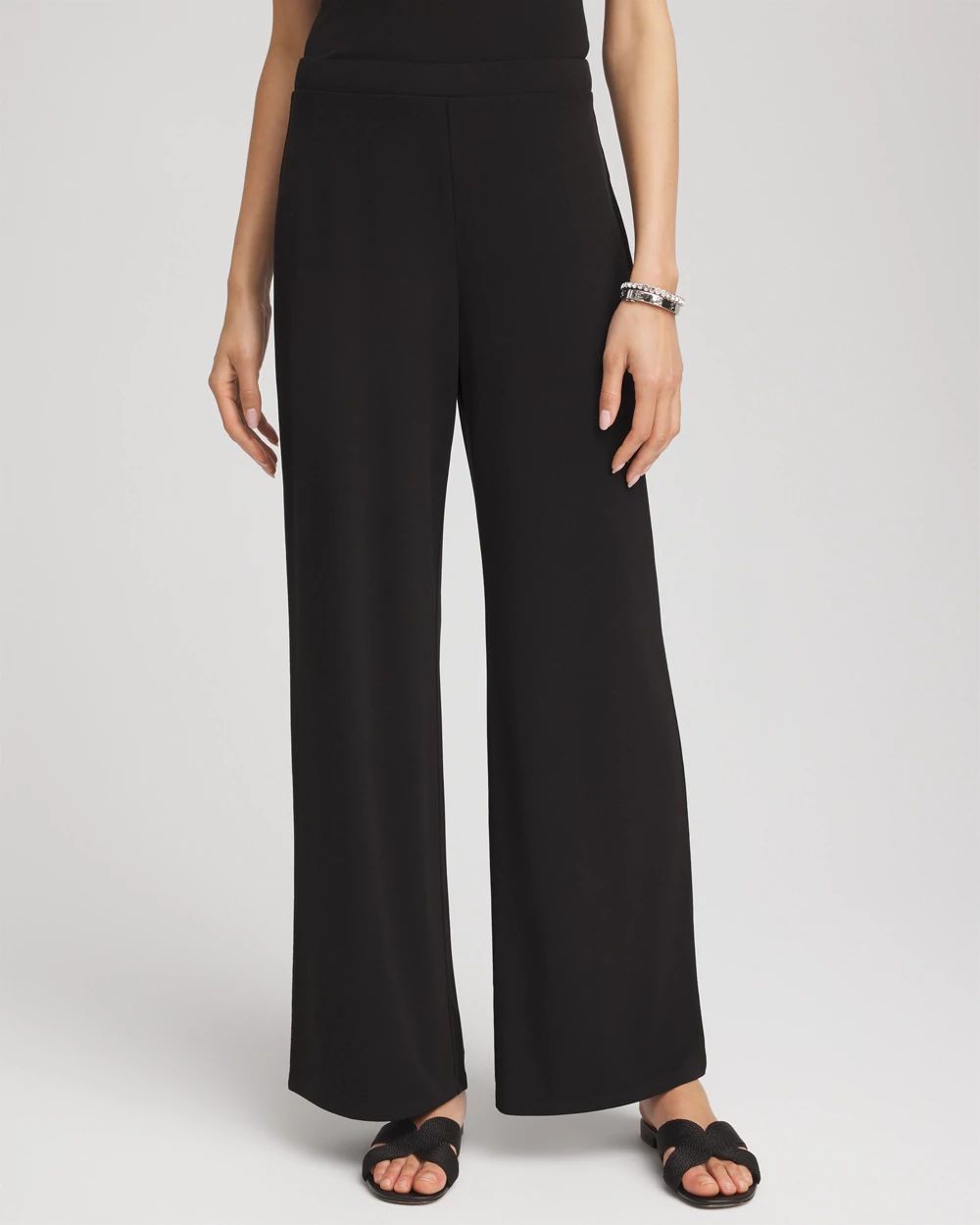 Travelers™ Knit Wide-Leg Pants