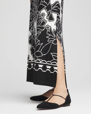 Bateau-Neck Jersey Maxi Dress click to view larger image.