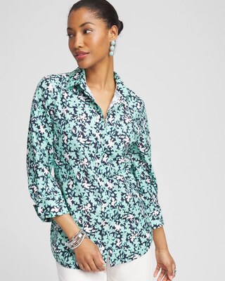 No Iron™ Cool Floral Shirt