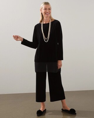 Travelers Velvet Crop Pants