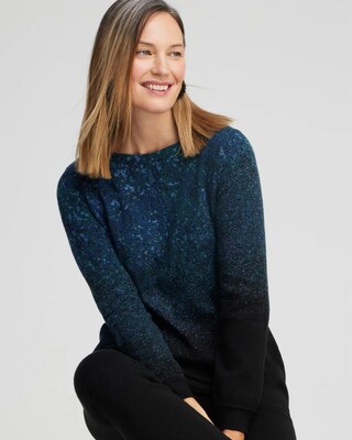 Zenergy Luxe® Cashmere Blend Ombre Pullover