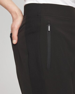 Zenergy® UPF Rib Mix Cropped Pants
