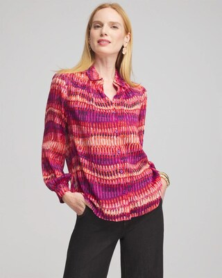 Jacquard Clip Dot Shirt