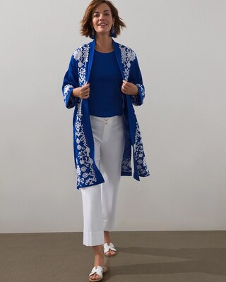 Embroidered Kimono