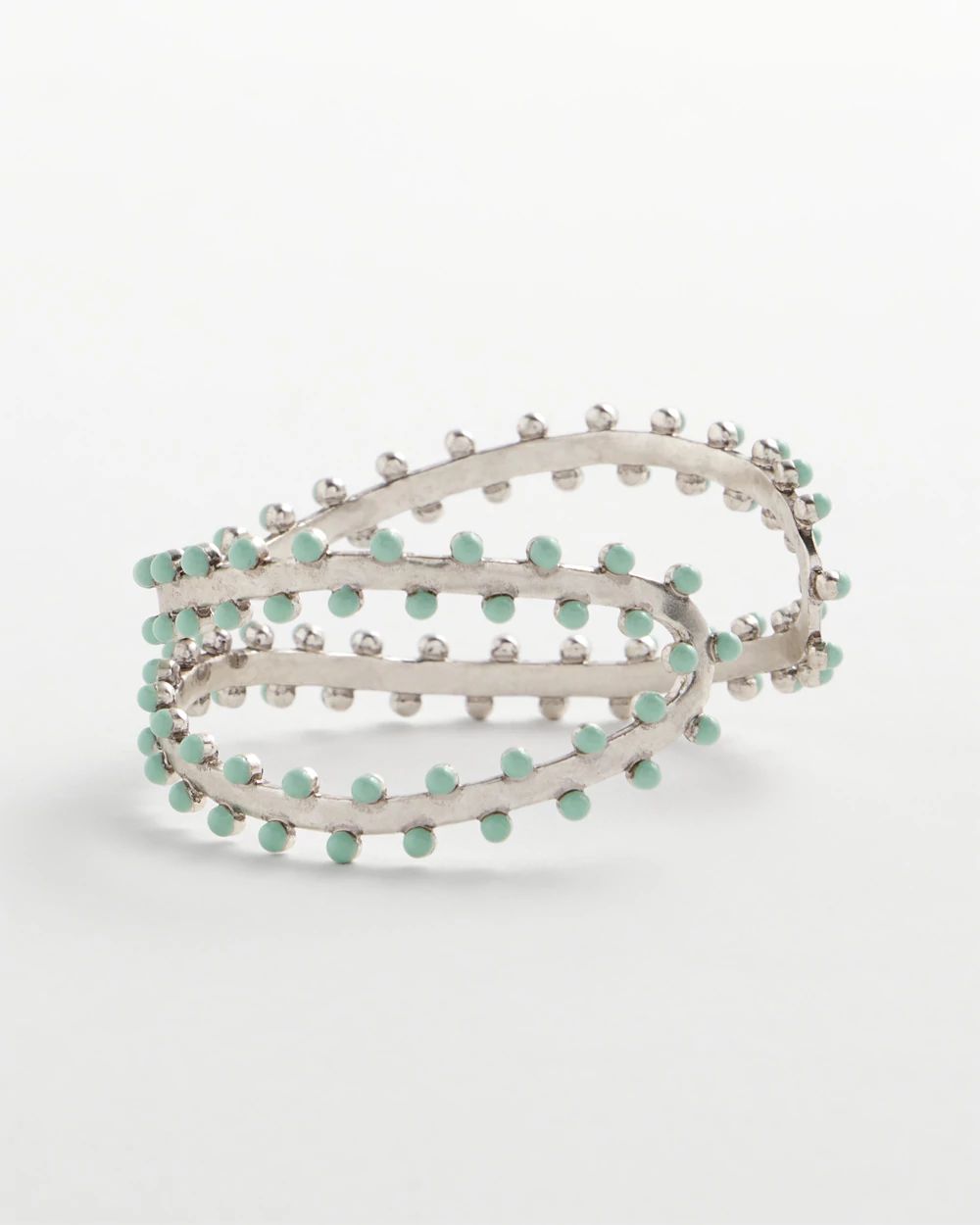 Mixed Metal Cuff Bracelet