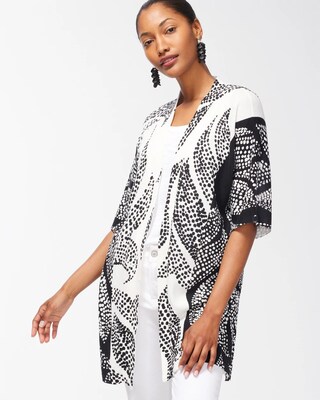 Summer Romance Foliage Midi Cardigan