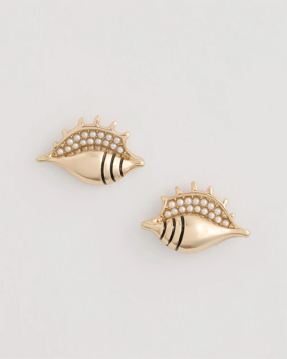 Conch Stud Earrings