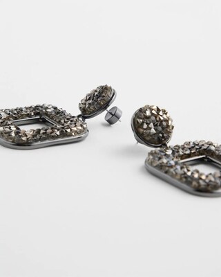 Rhinestone Drop Earrings
